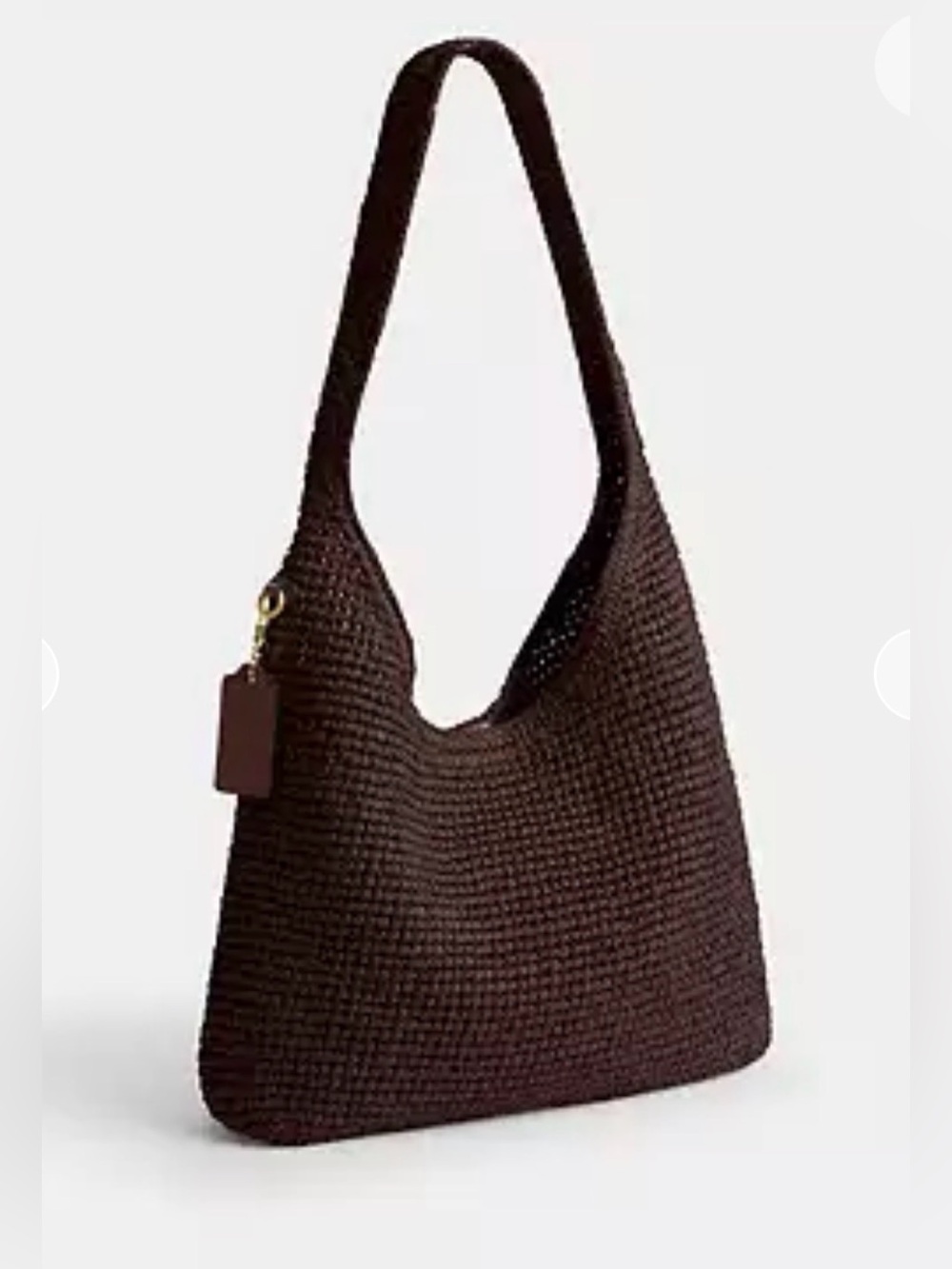 Coach Brooklyn Shoulder Bag 28 (STRAW, BRASS/MAPLE) - Picture 3 of 8